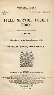 Field Service Pocket Book - 1914