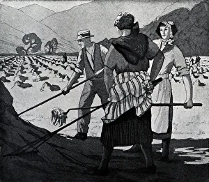 Expansive Prints: Field Workers