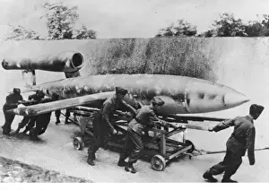 Launched Prints: Fiesler F-103 or V 1 -Over 9, 500 of these flying bombs