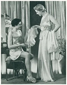 Portraying Prints: Fife Silk Mills Advertisement Photograph