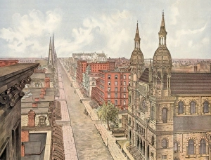 New York Gallery: Fifth avenue from 42nd street, looking north
