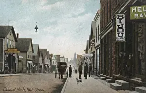 Fifth Street - Calumet, Michigan, USA