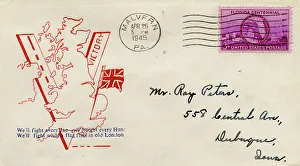 Address Prints: Well Fight Every Jap Japan Germany Hun Wwii Ww2