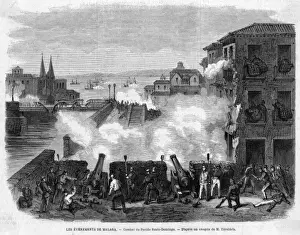 Opponents Prints: Fighting at Malaga