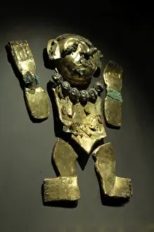 Beaux Prints: Figure (3rd c. ). Moche or Mochica Art. PERU