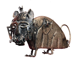 Andean Collection: Figure of an animal. Muisca Art. Chibcha art. Jewelry