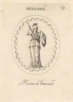 Medusa Prints: Figure of Bellona, Roman goddess of war