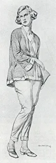 Williamson Prints: Figure Drawing of a Woman