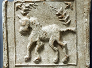 Images Dated 25th August 2007: Figure of a horse. Terracotta