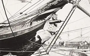 Figurehead, HMS Black Prince, Warrior Class battleship