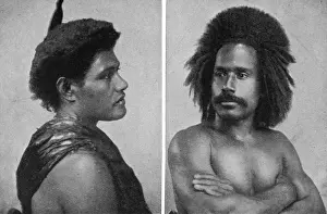 C1900 Prints: Fiji / Couple C1900