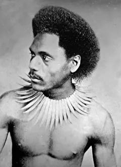 Fiji Prints: Fiji Islander - Victorian period