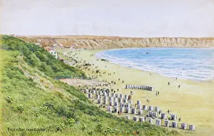 Filey Prints: Filey Bay, North Yorkshire, viewed from the south