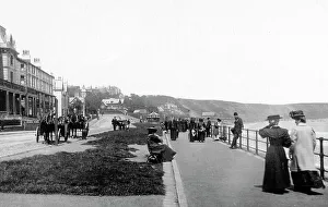 Filey Prints: Filey Promenade early 1900s