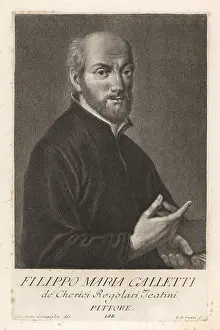Parma Prints: Filippo Maria Galletti, Italian painter, 1636-1714