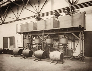 Fills Gallery: Filling large fuel barrels - Hackney Wick