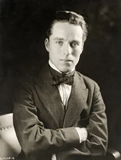 Silent Prints: Film actor Charlie Chaplin from the 1920s