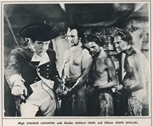 Mutiny Prints: Film still from Mutiny On The Bounty