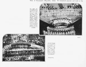 Warner Prints: Two film photographs: top right an ensemble of