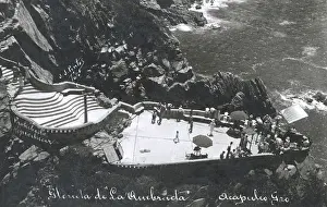 Attraction Prints: Film shoot, La Quebrada, Acapulco, Guerrero, Mexico