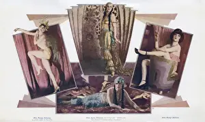 Bellamy Prints: Two film stars in Paris Plaisirs