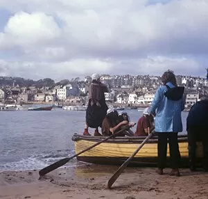 Images Dated 23rd November 2016: Filming The Goodies TV show, St Ives, Cornwall