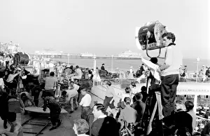 Filming of Half a Sixpence, Eastbourne, Sussex
