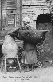 Filters Prints: Filtering drinking water - Cairo