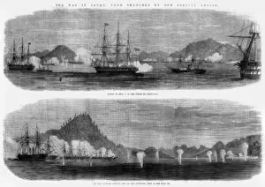 Images Dated 4th May 2012: The final battle of Shimonoseki straits, 1864