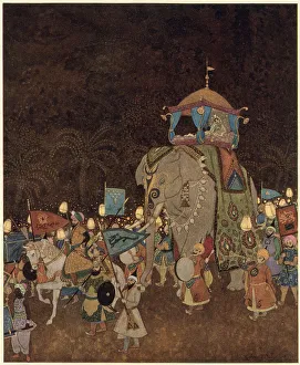 Celebratory Prints: The final marriage procession