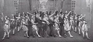 Images Dated 13th May 2015: The finale from Back Again (1919), Ambassadeurs Theatre, Lon