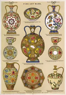 Octagonal Prints: Fine Art Ware, Plate 73