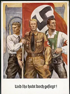Nationalism Collection: THREE FINE GERMAN MALES