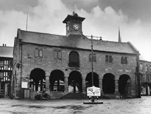 The fine old Market House at Ross-on-Wye, Herefordshire