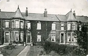 Headingley Prints: Fine Terrace, Thought to be near Headingley, England