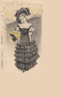 Posy Prints: Finely Dressed Lady