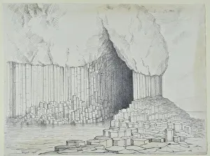 Uninhabited Prints: Fingal's Cave, Staffa