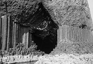 Staffa Prints: Fingal's Cave Staffa Victorian period