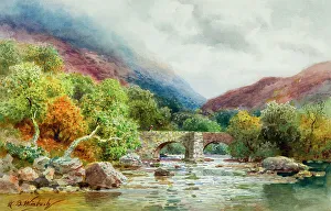 Fingel Bridge, River Teign, Dartmoor, Devon