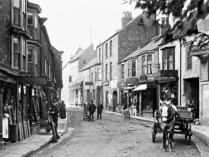 Thirsk Prints: Finkle Steet Thirsk Victorian period