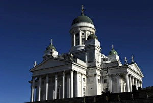 Images Dated 18th July 2012: Finland. Helsinki Cathedral, 1830-1852. Designed by Carl Lud