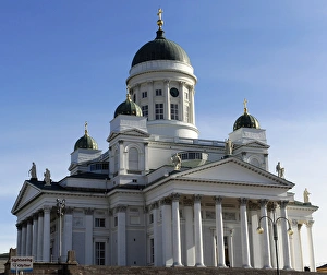 Images Dated 18th July 2012: Finland. Helsinki Cathedral, 1830-1852. Designed by Carl Lud