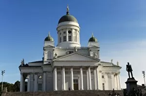 Images Dated 18th July 2012: Finland. Helsinki Cathedral, 1830-1852. Designed by Carl Lud