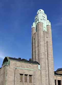 Images Dated 18th July 2012: Finland. Helsinki. Central Railway Station