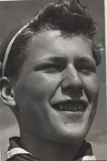 Skullcap Prints: Finnish boy scout at camp
