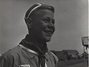Finns Prints: Finnish boy scout at World Jamboree