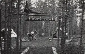Finns Prints: Finnish boy scouts at international camp, Kiljava