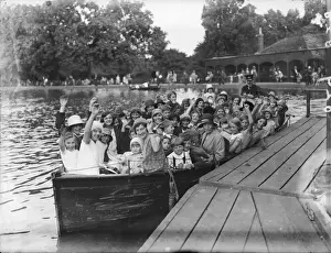 Boaters Prints: Finsbury Park Boaters