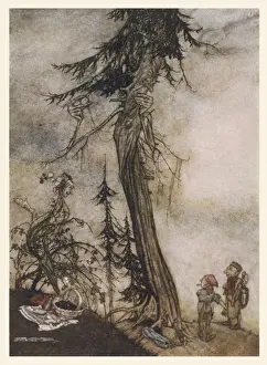 Bramble Prints: Fir Tree and Bramble