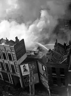 Fire at 13 Essex Road, Islington Green, N1